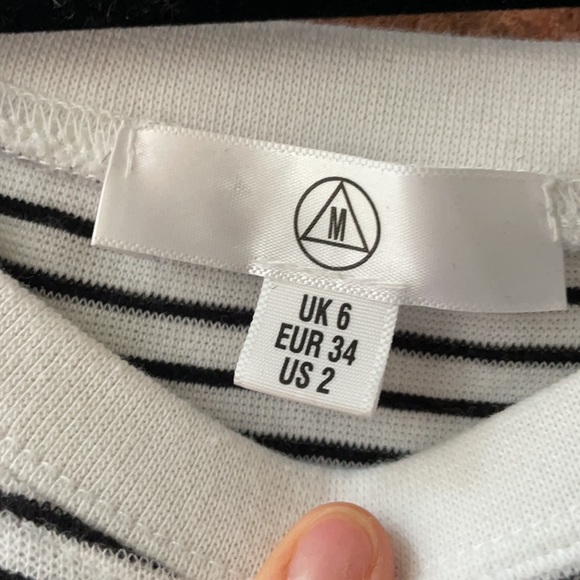 MISGUIDED Oversized Striped Shirt Dress - Picture 4 of 5